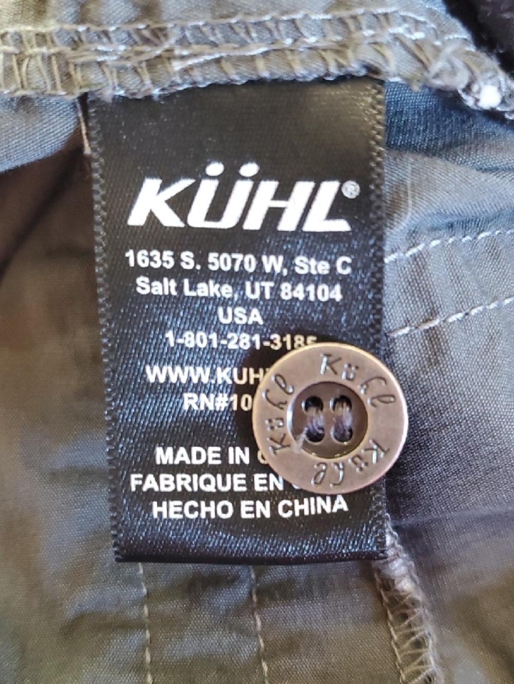 Kuhl Women’s Casual Pocket Shorts in Charcoal 10 - Picture 12 of 13